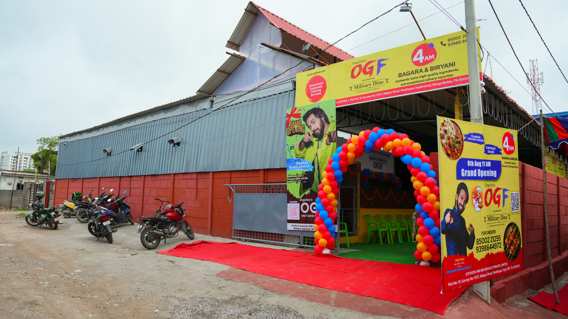 ogf military dine at kaithalapur flyover0