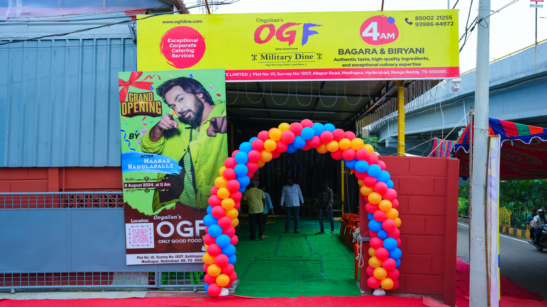 ogf military dine at kaithalapur flyover1